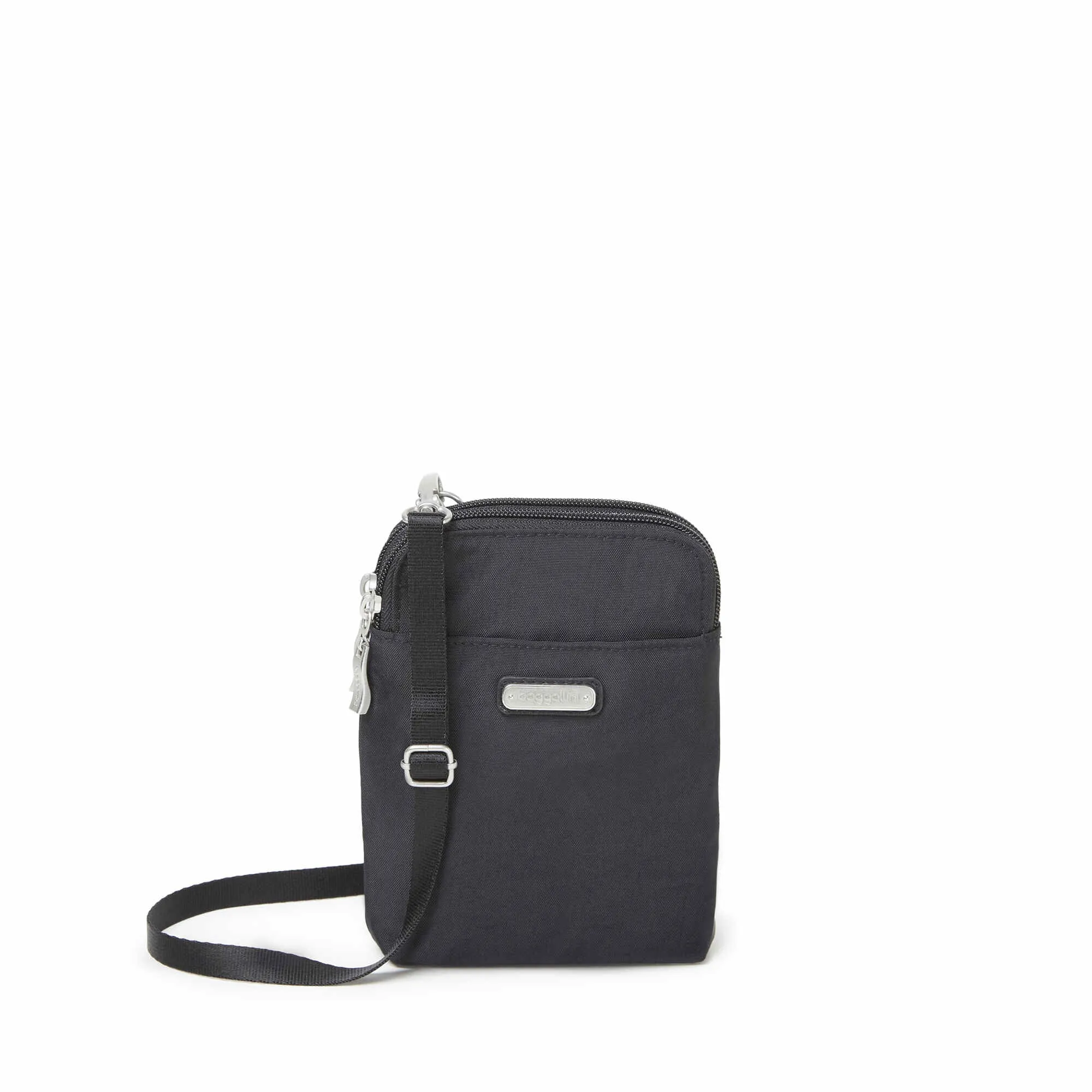 BAGGALLINI TBM869 BLACK MODERN TAKE TWO RFID CROSSBODY
