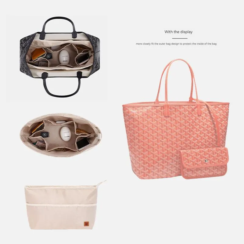 BaginBag® | Handbag Organizer for  Handbag Organizer for Goyard PM GM bagg | Goyard Purse Insert  | Goyard Bag Organizer | Bag Liner | Goyard Insert Organizer | Tote bag organizer  | Purse Insert | Goyard Inner Bag | go st louis | goyard pouch