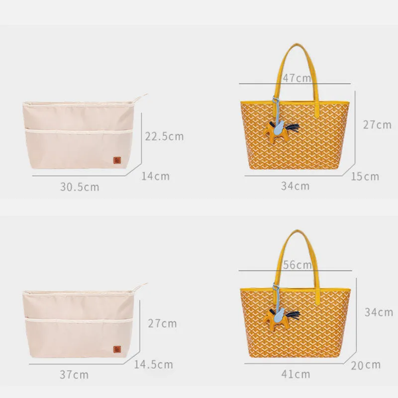 BaginBag® | Handbag Organizer for  Handbag Organizer for Goyard PM GM bagg | Goyard Purse Insert  | Goyard Bag Organizer | Bag Liner | Goyard Insert Organizer | Tote bag organizer  | Purse Insert | Goyard Inner Bag | go st louis | goyard pouch