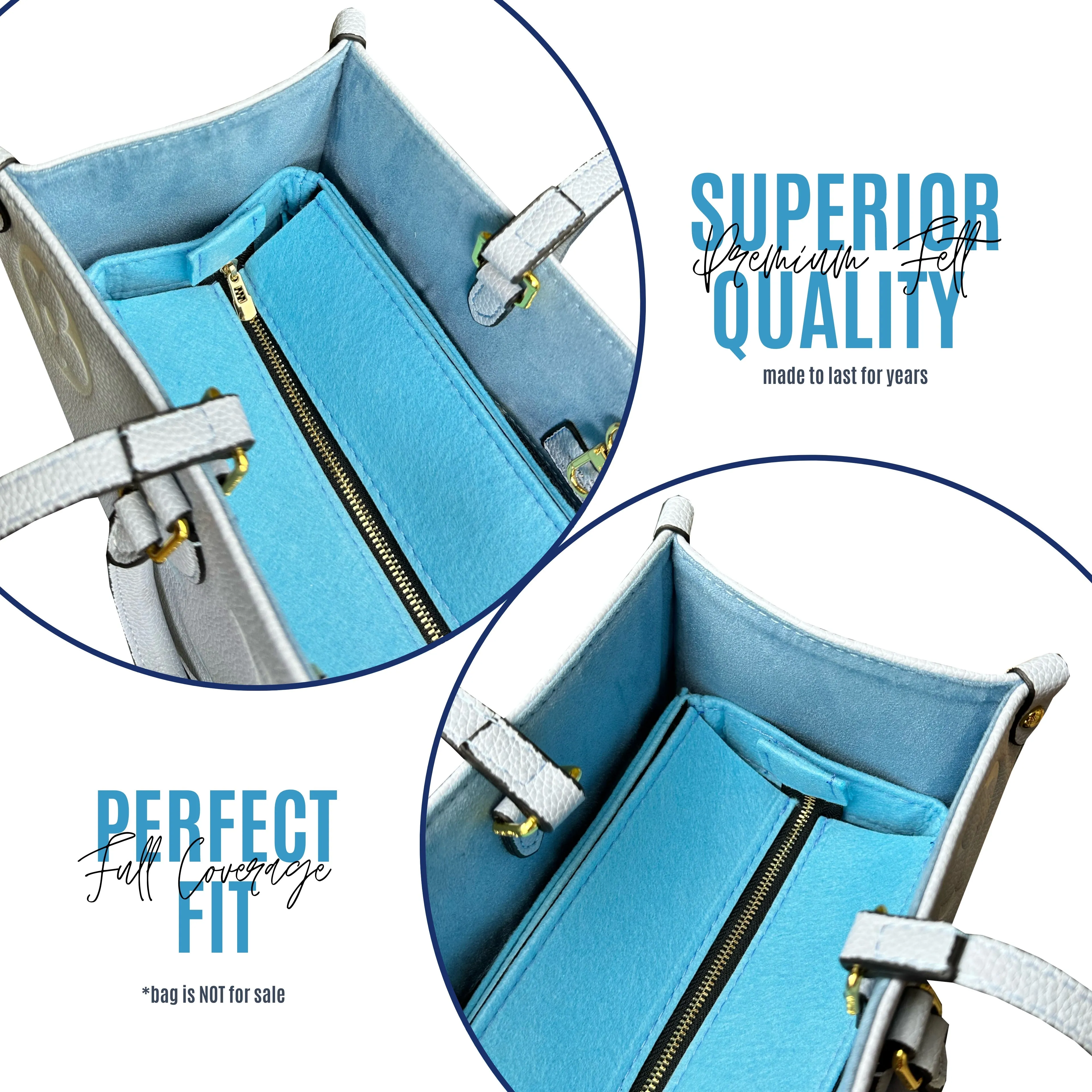 BaginBag® | Handbag Organizer For Louis Vuitton On the go Louis Vuitton PM, MM GM(41 Bag| LV Purse Insert  | Bag Liner | lv Insert Organizer | lv On the go Organizer | Luxury bag | LV Bag protector | Louis Vuitton Insert | LV On the go insert | LV Insert