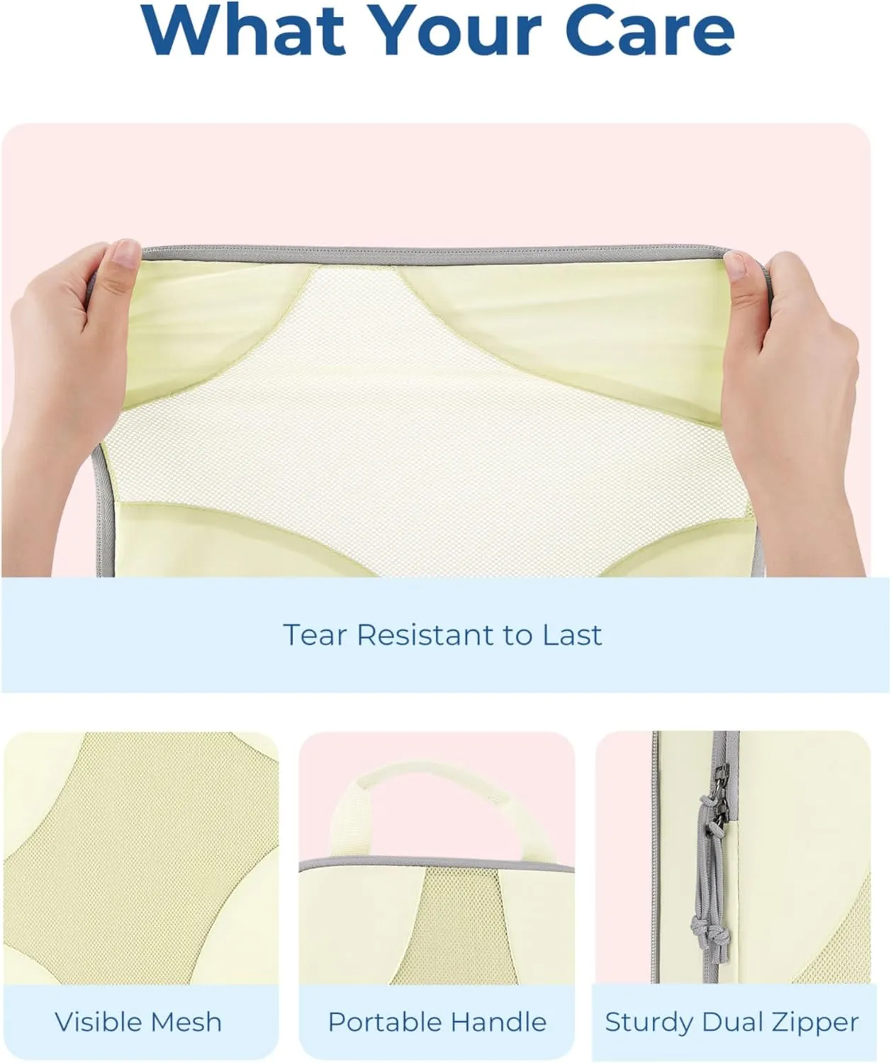 BAGSMART Compression Packing Cubes for Travel, Compressible Luggage Organizer for Cruise Ship, Lightweight Travel Essentials 6-Pack 1L 2M 2S 1Shoe Bag