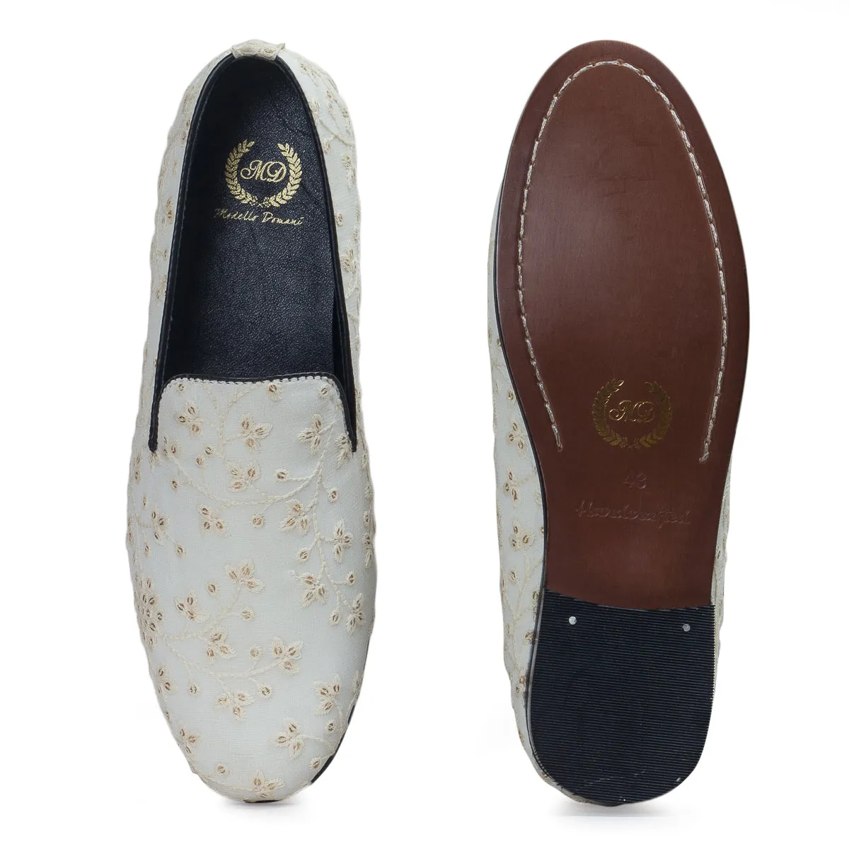 Banarasi Slipons