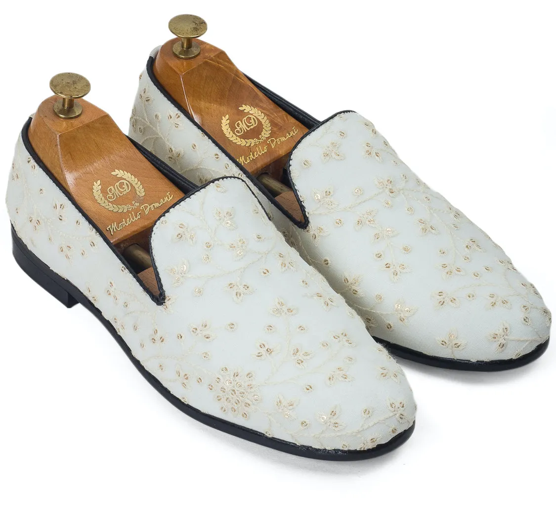 Banarasi Slipons