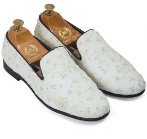 Banarasi Slipons
