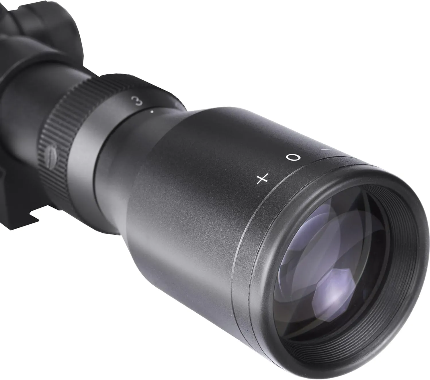 BARSKA 30/30 Crosshair Reticle Rifle Scope for .22 Plinking & Rimfire Rifles - Optimal Precision with Rings for Shooting, Hunting, Target Practice
