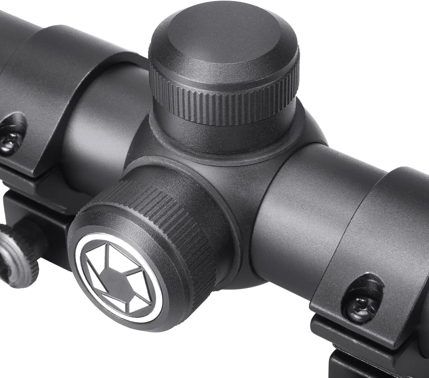 BARSKA 30/30 Crosshair Reticle Rifle Scope for .22 Plinking & Rimfire Rifles - Optimal Precision with Rings for Shooting, Hunting, Target Practice