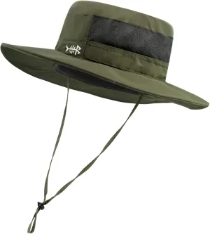 BASSDASH UPF 50  Sun Fishing Hat Water Resistant with Detachable Neck Flap