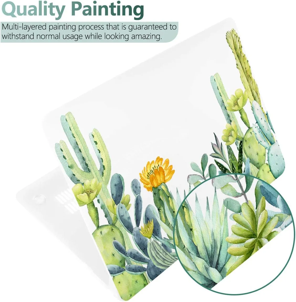 Batianda Case for Previous MacBook Pro 16 inch 2019 Release Model A2141, Hard Shell Case for Old MacBook Pro 16-inch Retina Display with Touch Bar & Touch ID, Cactus