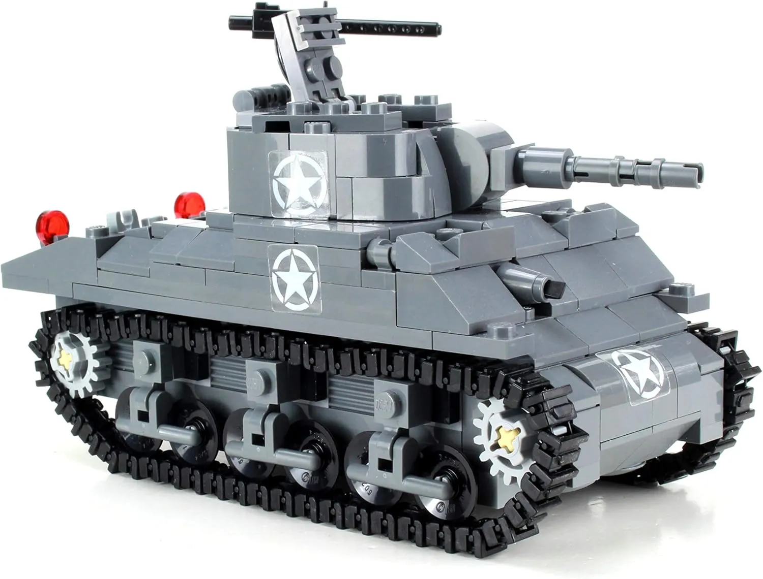 Battle Brick Custom M4 Sherman Tank World War 2 Complete Hand Sorted Set