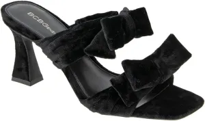 BCBGeneration Womens Ramira Bow Velvet Slide