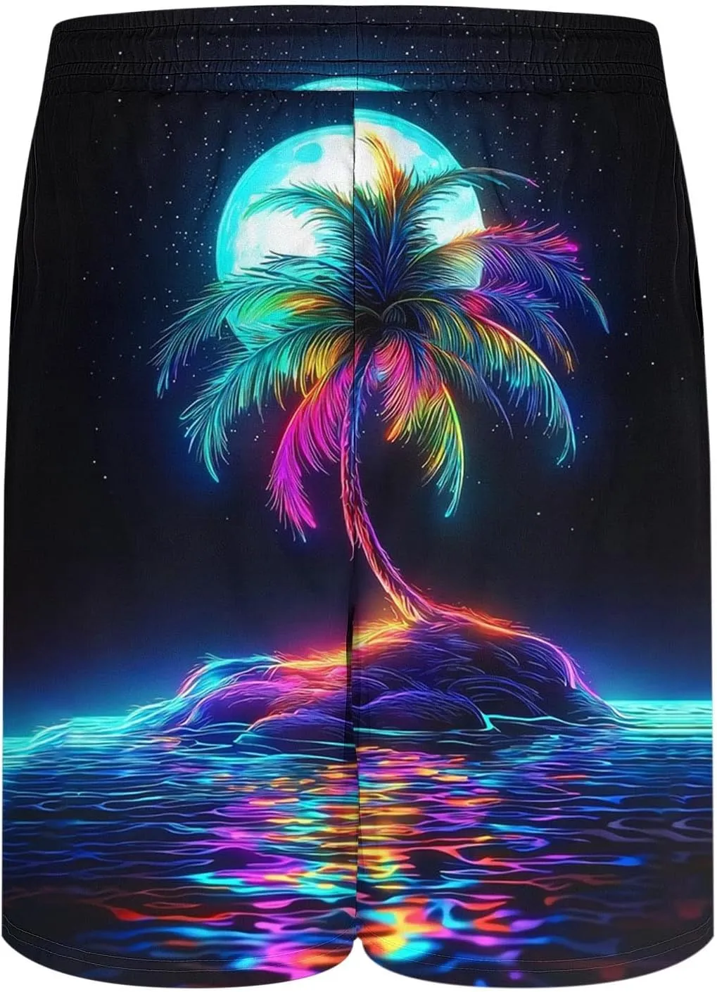 Beach Shorts for Men 2 in 1 Athletic Shorts Casual Drawstring Loose Elastic Waist Vacation Floral Print Pants