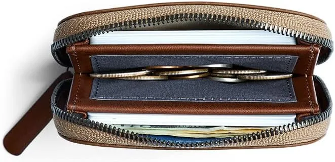 Bellroy Folio Mini – (Wallet, Coin Pouch) - Hazelnut