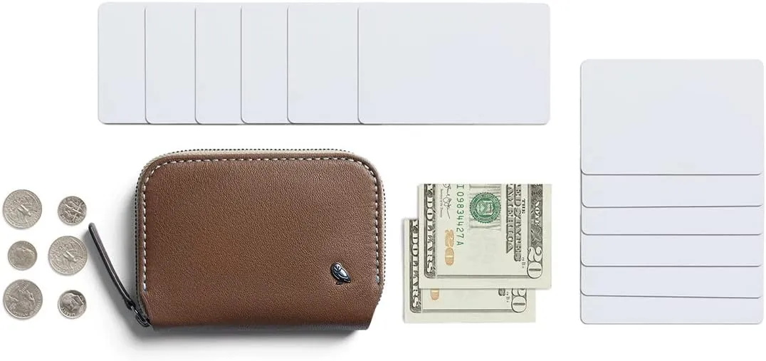Bellroy Folio Mini – (Wallet, Coin Pouch) - Hazelnut