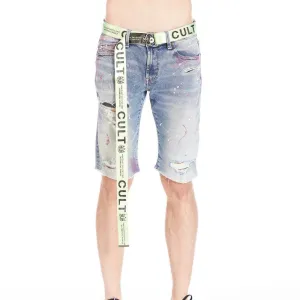 Belted Rocker Shorts In Skittle