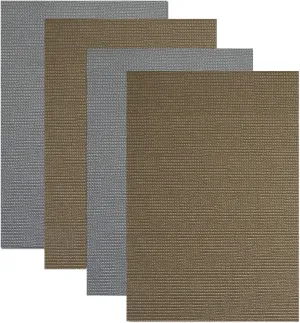 Benson Mills Reversible Herringbone Placemat in Gold/Silver, Set of 4