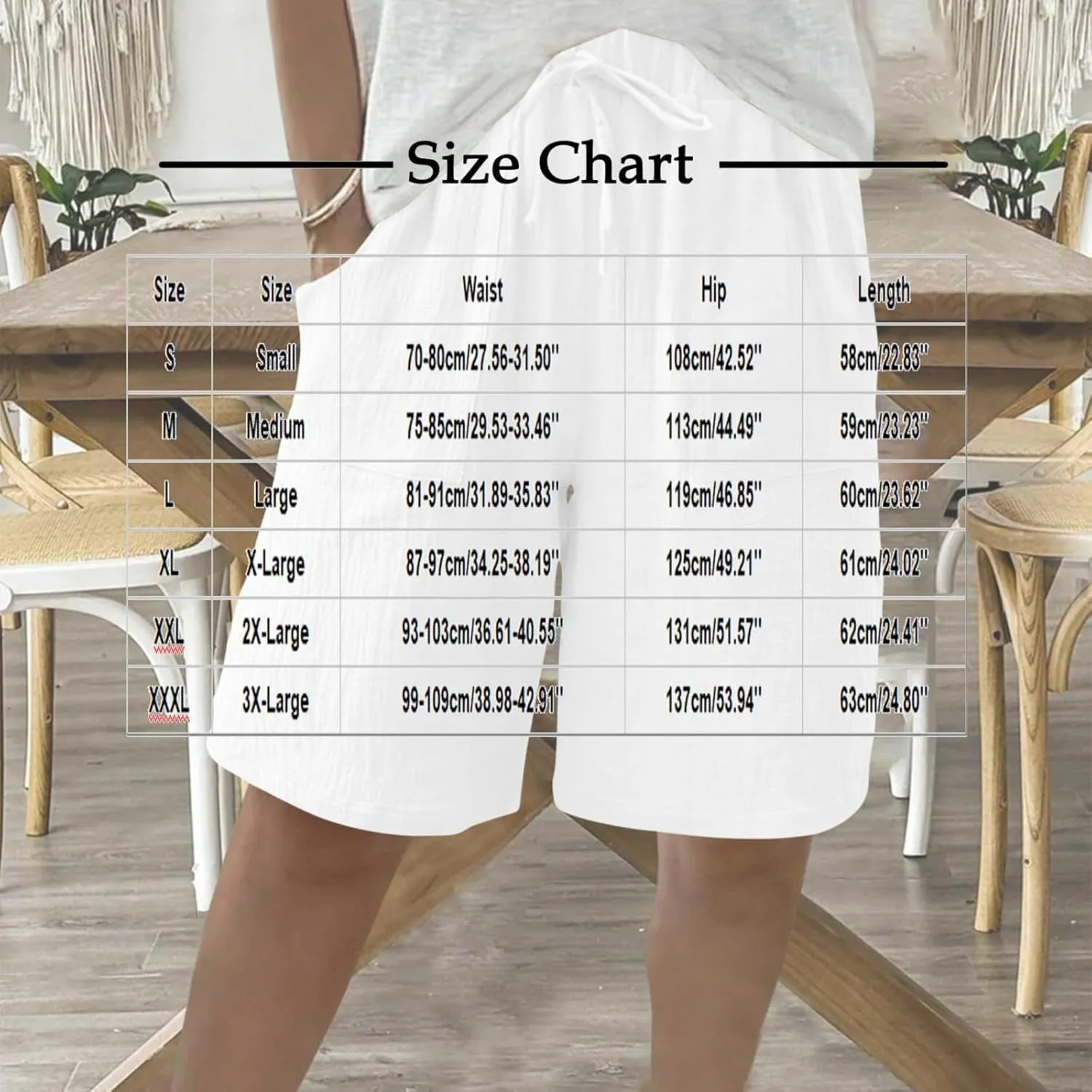 Bermuda Womens Linen Shorts 2025 Summer Wide Leg Drawstring Knee Length Shorts Baggy Casual Beach Short Pants