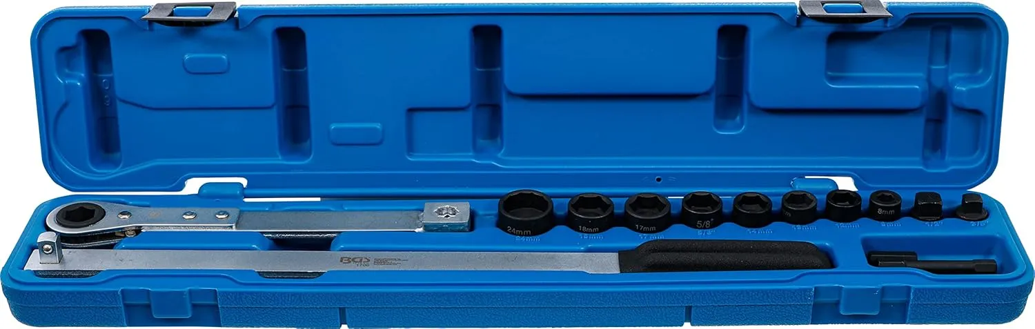BGS 1706 | Serpentine Belt Servicing Tool Kit | 10 mm (3/8")   12.5 mm (1/2")