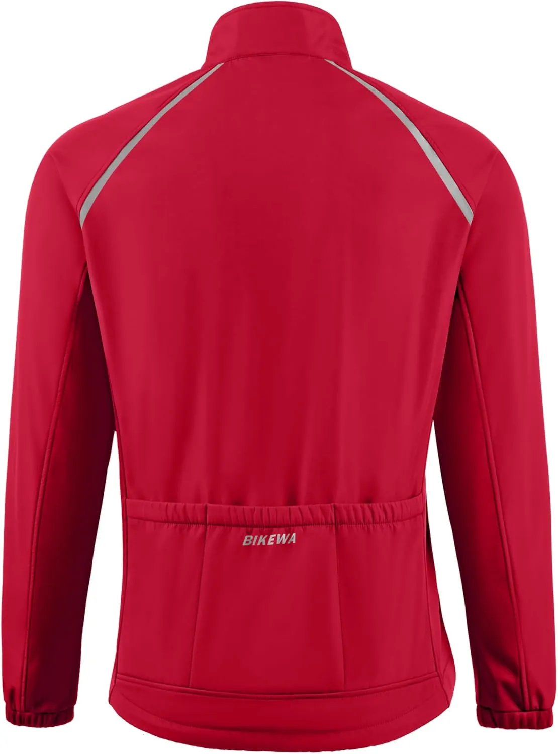 Bikewa Men's Winter Cycling Jackets Thermal Warm Water Resistant Bike Running Windproof Jacket