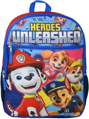 Bioworld Paw Patrol 16" Backpack- HERO UNLEASHED