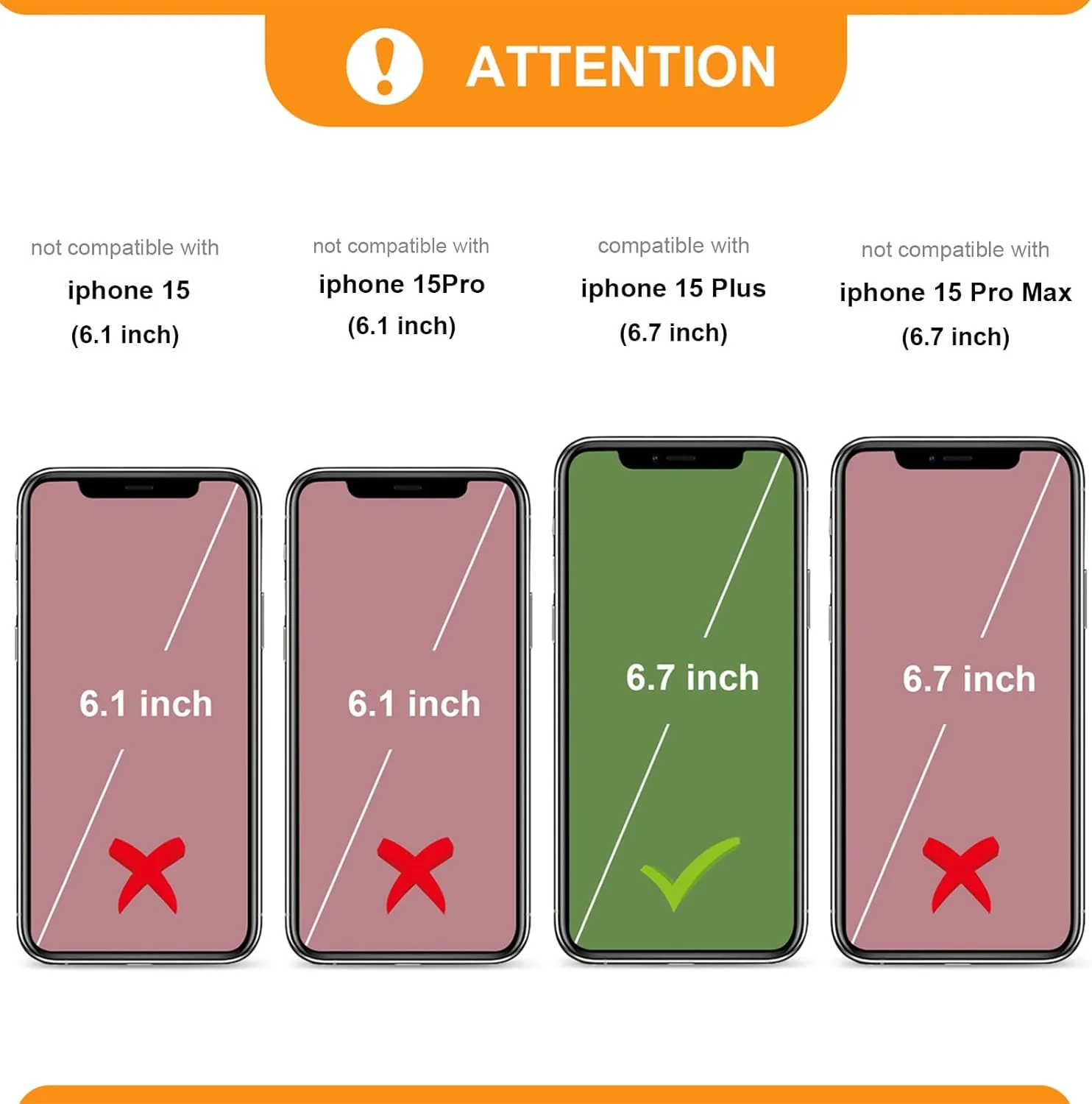 Bocasal Crossbody Wallet Case for iPhone 15 Plus, RFID Blocking Leather Purse Case with Card Holder, Protective Handbag Flip Cover with Zipper Wrist Strap Lanyard for Women 5G 6.7 Inch (Red)