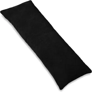 Body Pillow, Cooling Memory Foam Body Pillows for Adults Sleeping, Long Pillow for Bed, Big Large Firm Full Body Pillow for Side Sleeper, 20x54 Inch, Black