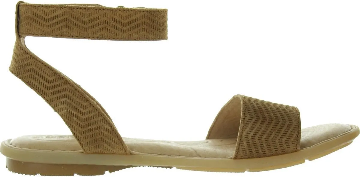 BORN Womens Padded Insole Leather Ankle Strap
