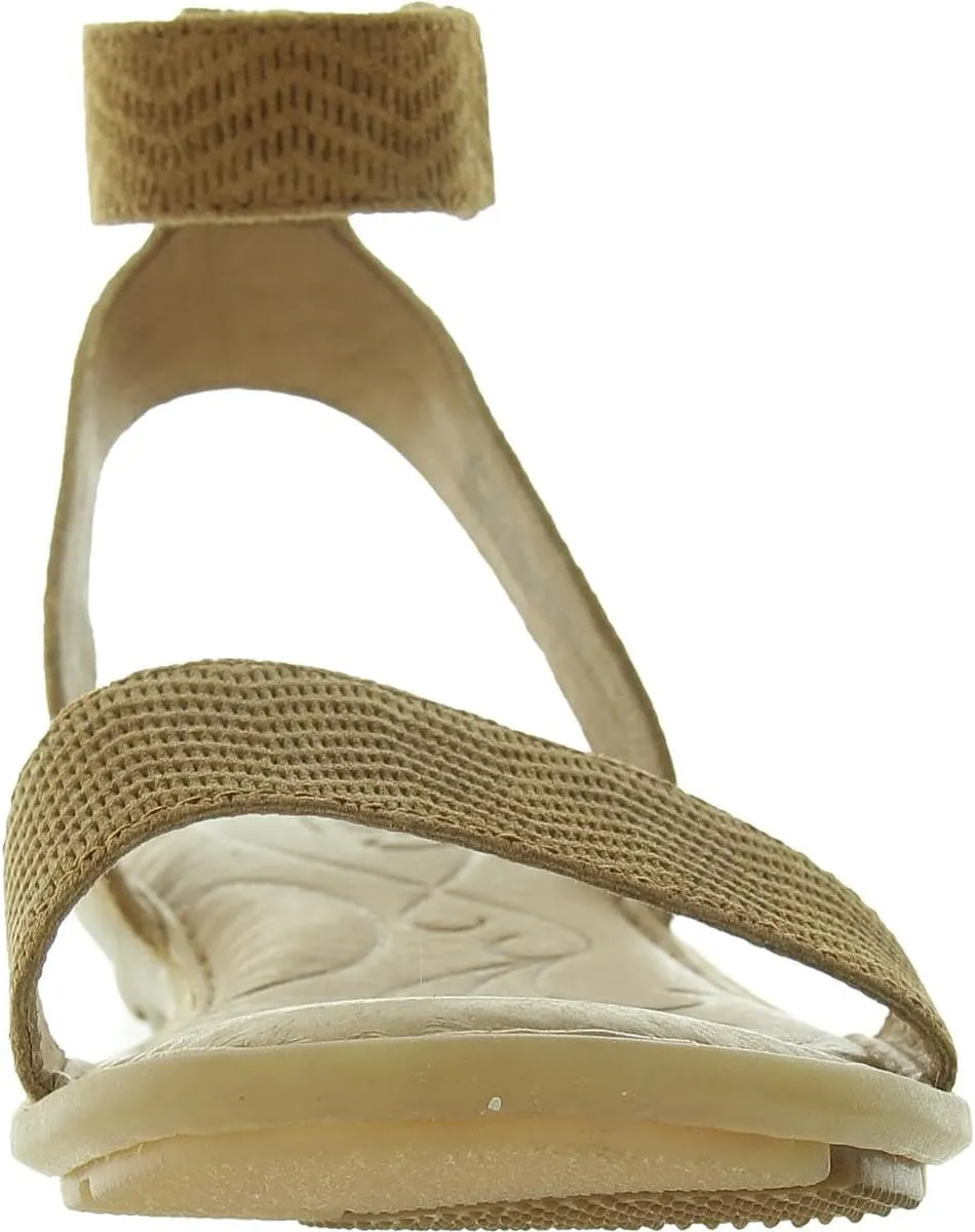 BORN Womens Padded Insole Leather Ankle Strap