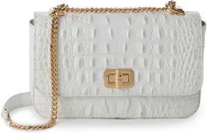 BRAHMIN Rosa - Sea Salt White Melbourne