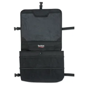 Britax View-N-Go Backseat Car Organizer with Tablet Holder | Crash Tested   Waterproof Backing   Extra Storage Pockets