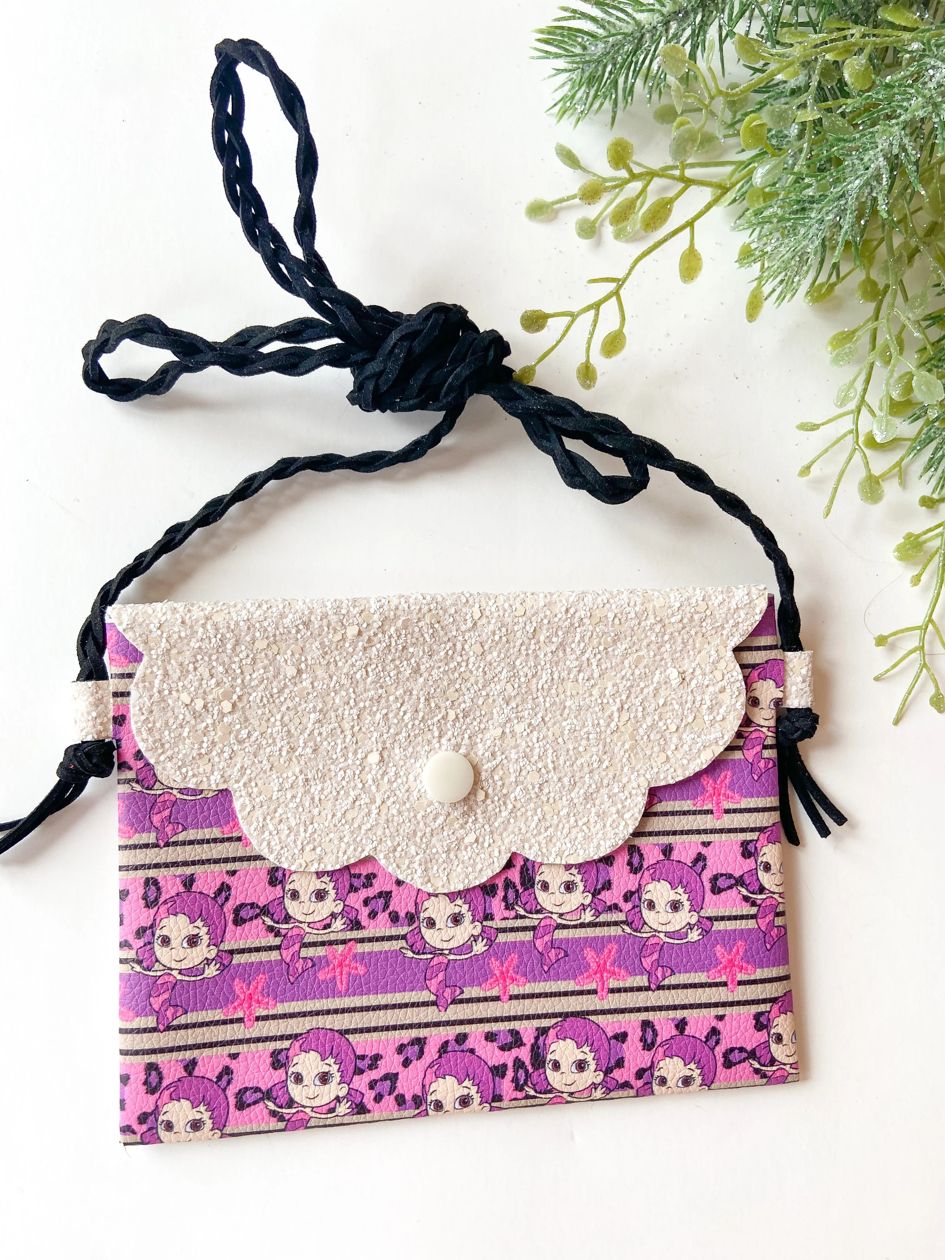 Bubble Girl Faux Leather Toddler Childrens Purse