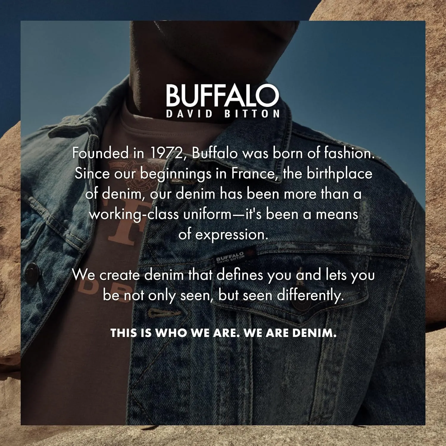 Buffalo David Bitton Men's Straight Six Jeans