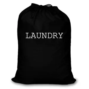 Bulk Plain Black Cotton Drawstring Sack - 20"x27"-BLANK  Sack Large COTTON-Bulk Pricing Santa Sacks-Wholesale Cotton Sacks Laundry bag
