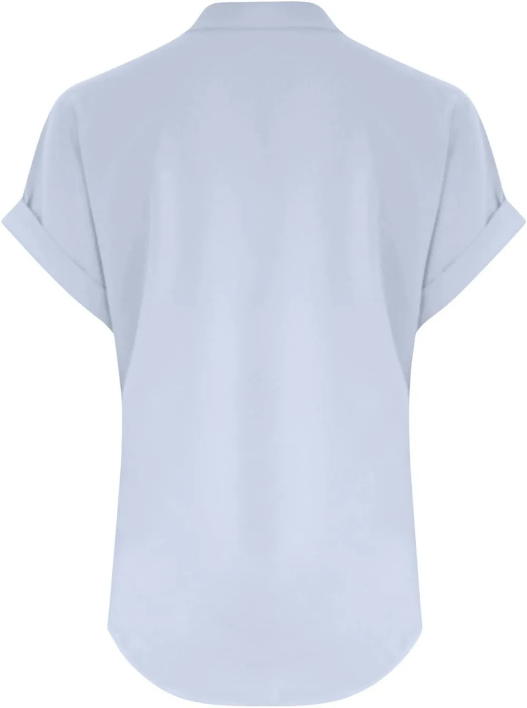Button Down Shirts for Women Lightweight Cotton Linen Cap Sleeve Tops Casual Loose Spring Summer Beach Blouses