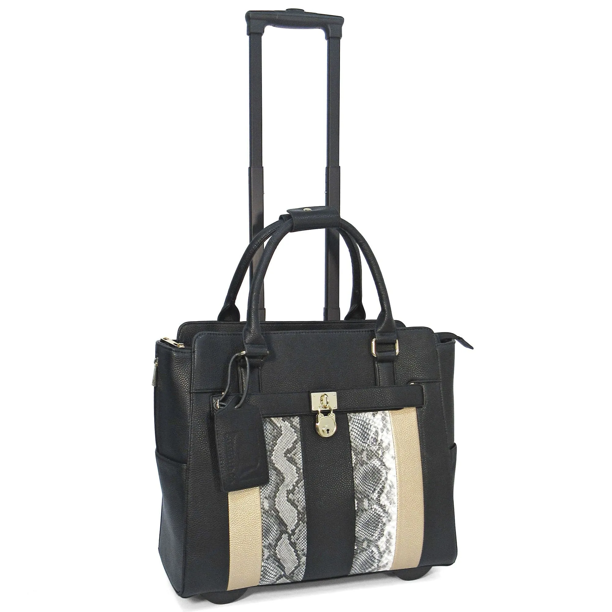 Cabrelli & Co. Linda Locket Rolling Briefcase