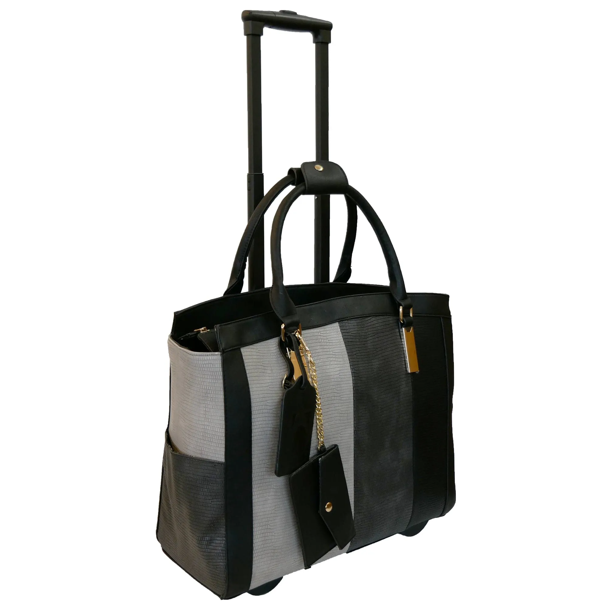 Cabrelli Laila Lizard Rolling Briefcase 717018U