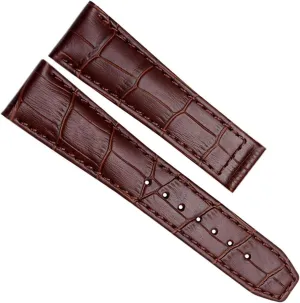 Calfskin Leather Watch Strap For MAURICE LACROIX Eliros Cow Genuine Leather Watchband