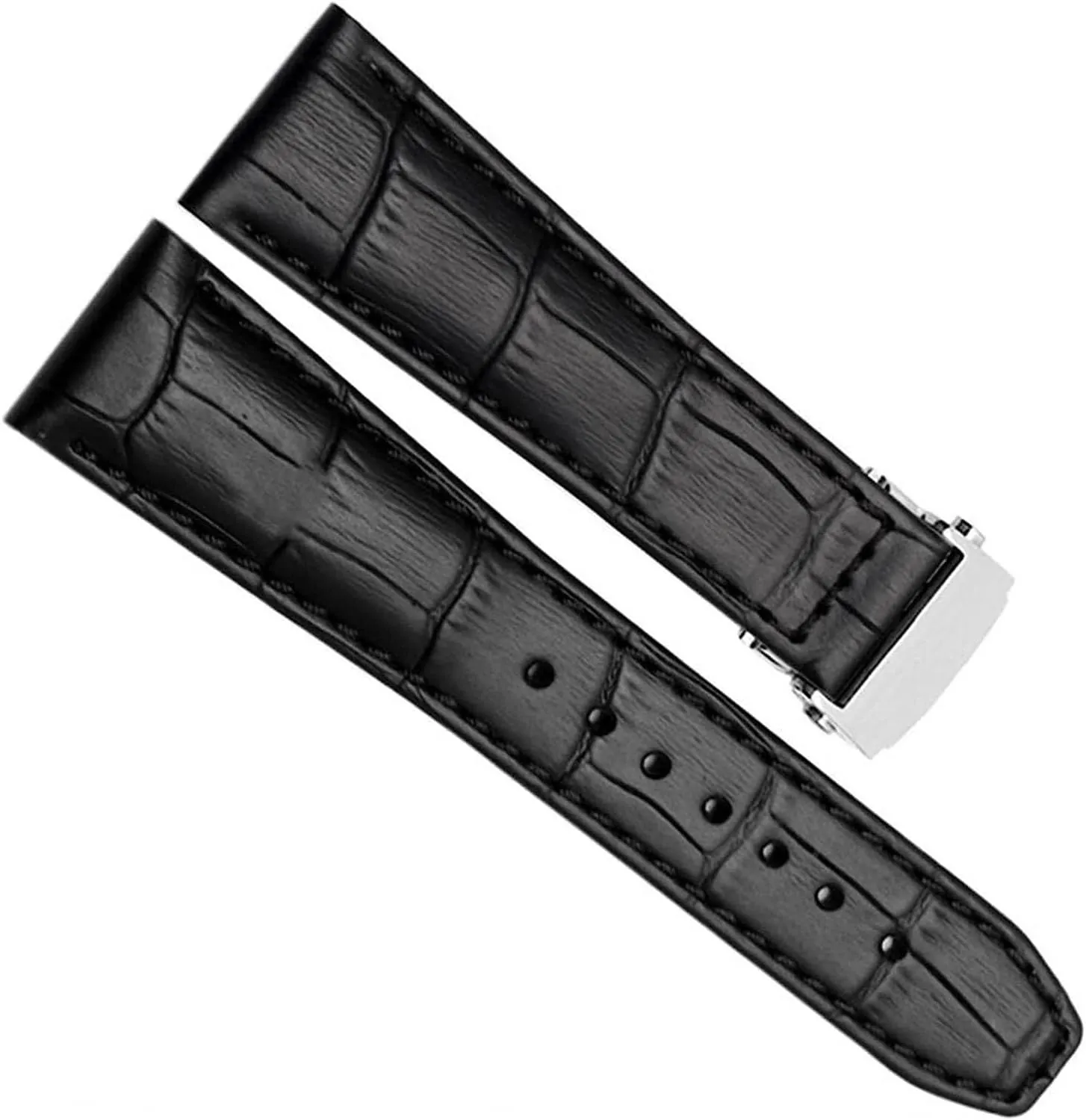 Calfskin Leather Watch Strap For MAURICE LACROIX Eliros Cow Genuine Leather Watchband