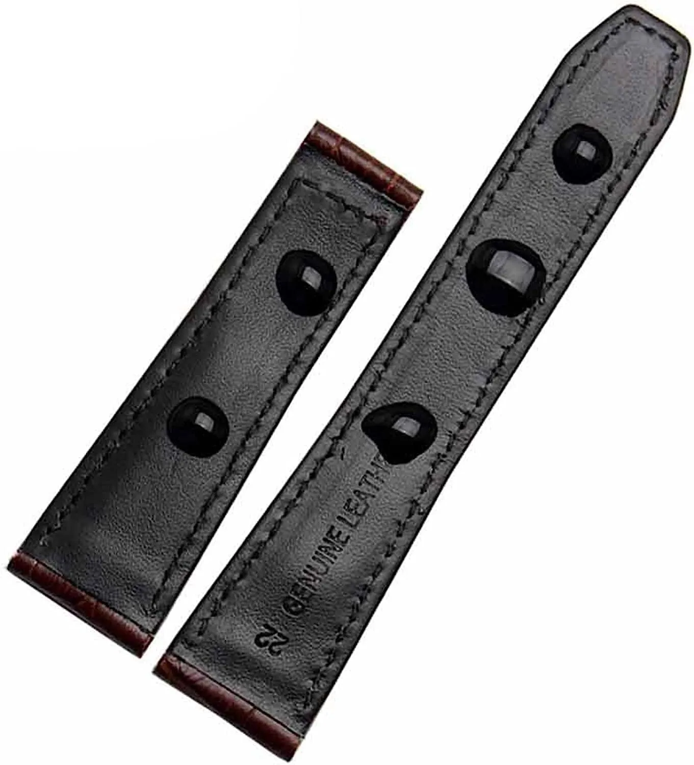 Calfskin Leather Watch Strap For MAURICE LACROIX Eliros Cow Genuine Leather Watchband