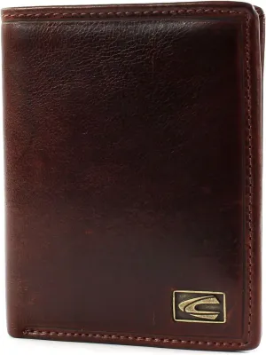 camel active Men's Portrait Format Wallet, Brown, One Size