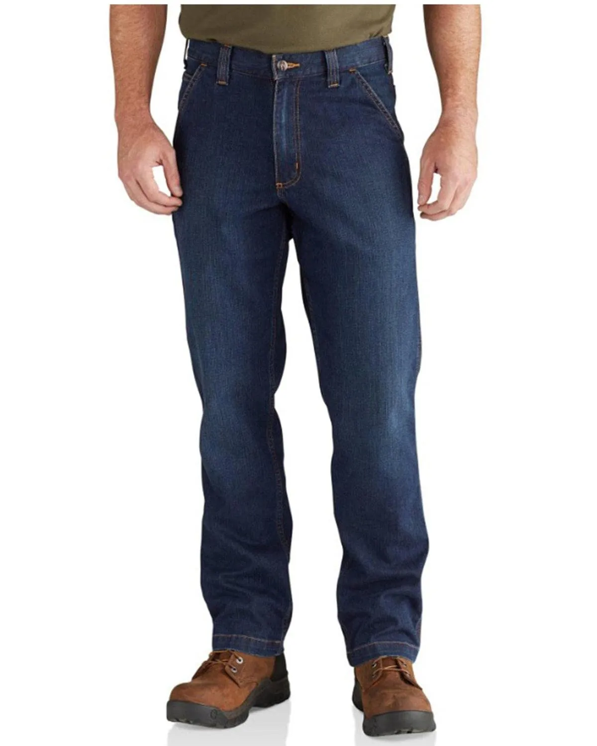 Carhartt Men's Rugged Flex Relaxed Fit Utility Jean, Superior, 35 x 30