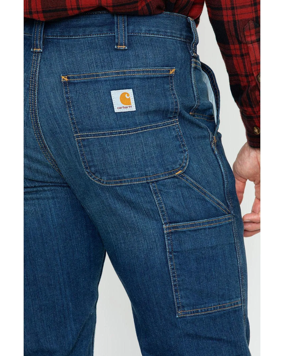 Carhartt Men's Rugged Flex Relaxed Fit Utility Jean, Superior, 35 x 30