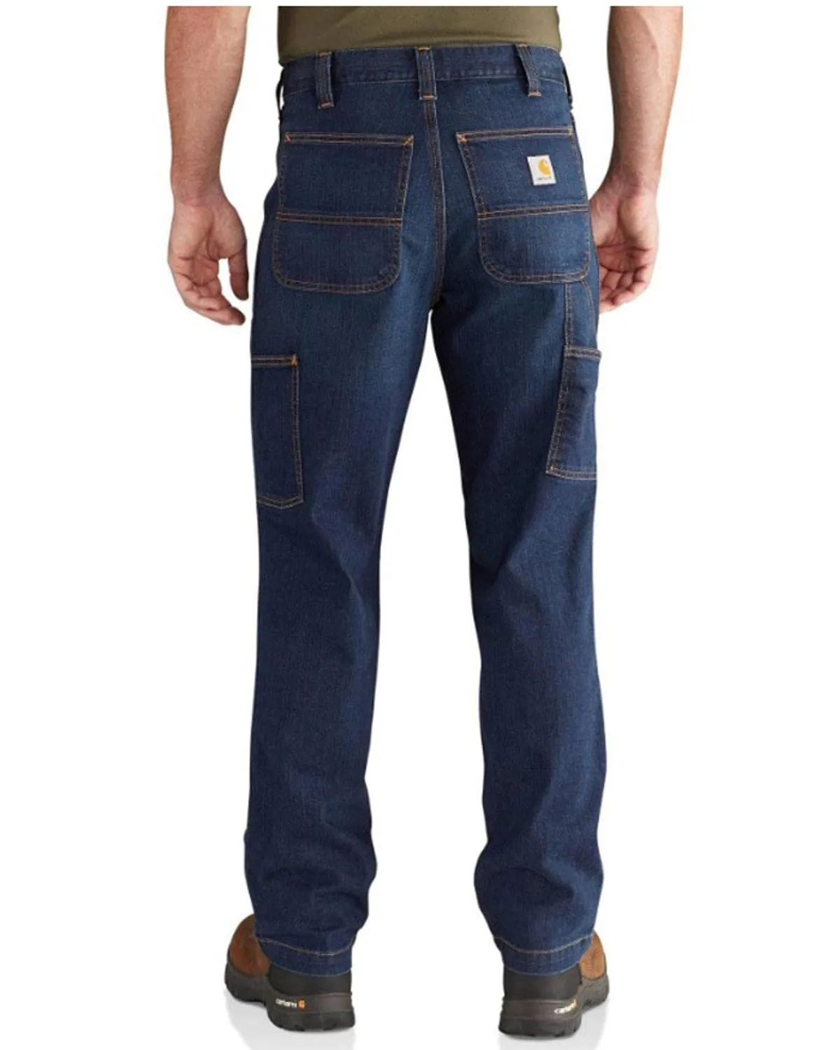 Carhartt Men's Rugged Flex Relaxed Fit Utility Jean, Superior, 35 x 30