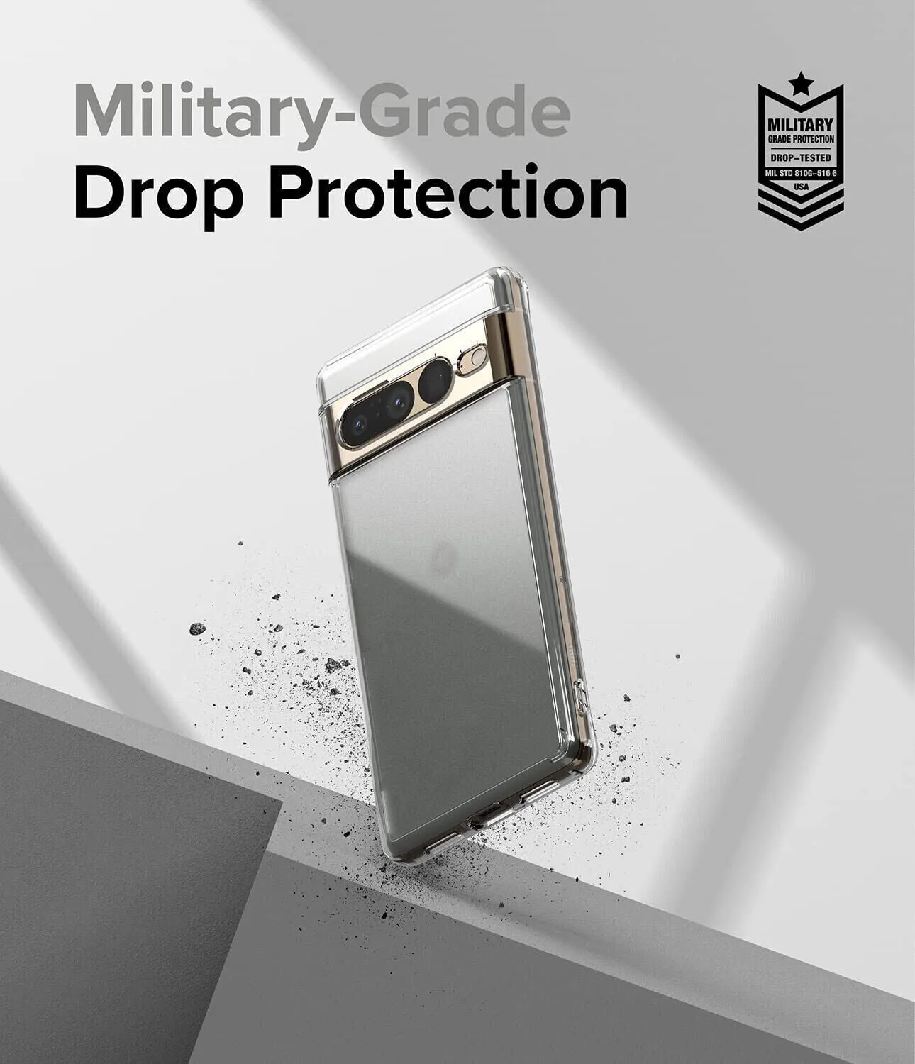 Case Google Pixel 7 Pro , Clear Cover & Glass Screen Protector