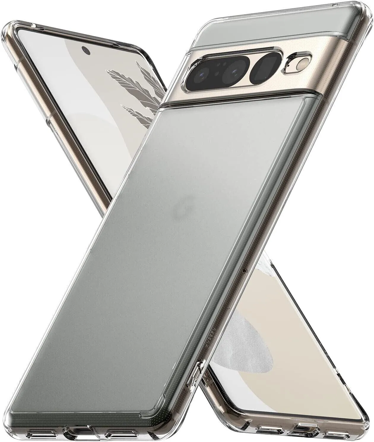 Case Google Pixel 7 Pro , Clear Cover & Glass Screen Protector