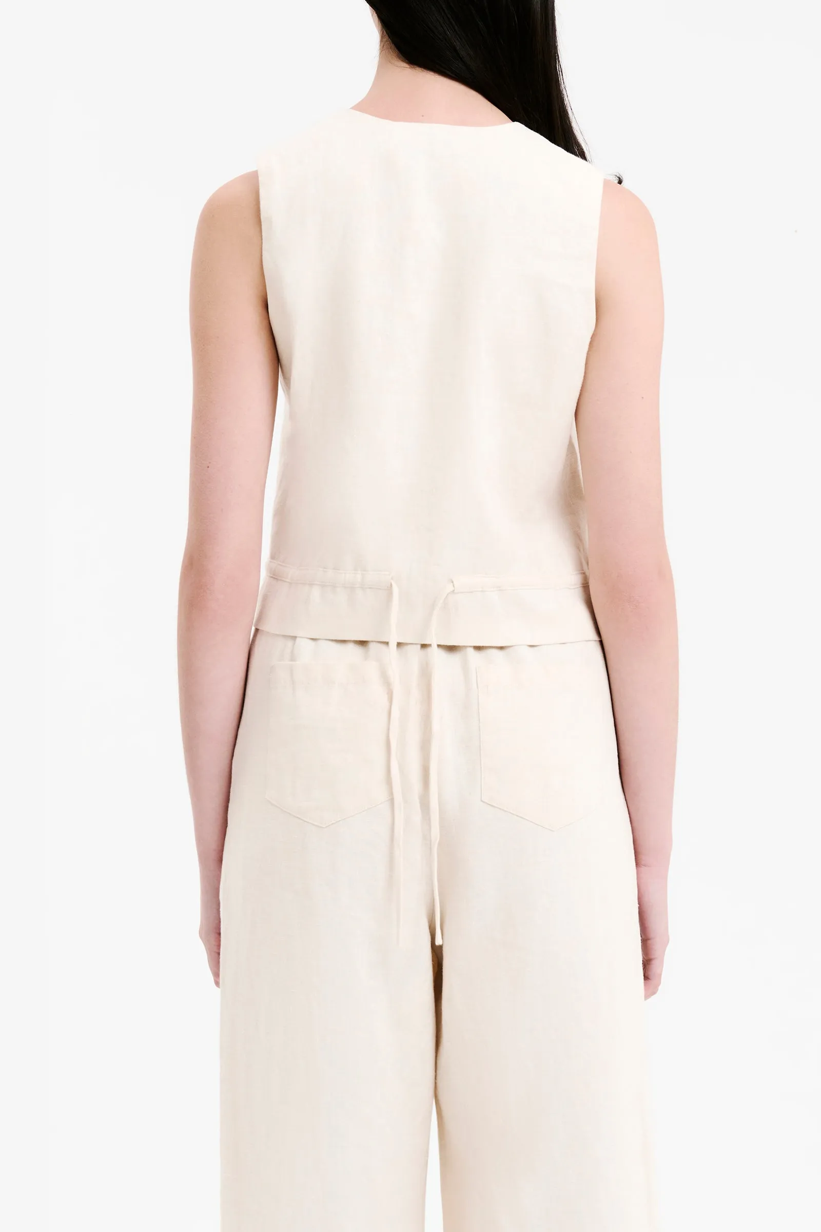CERES LINEN VEST