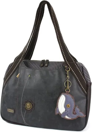 CHALA Bowling Bag - Whale - Black