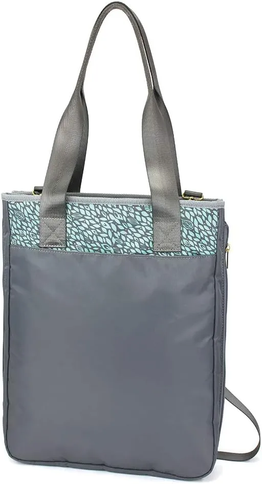CHALA CV-Venture Zip-Around Tote - RFID Protected Expandable Shoulder Purse Tote Bag with Detachable Crossbody Strap