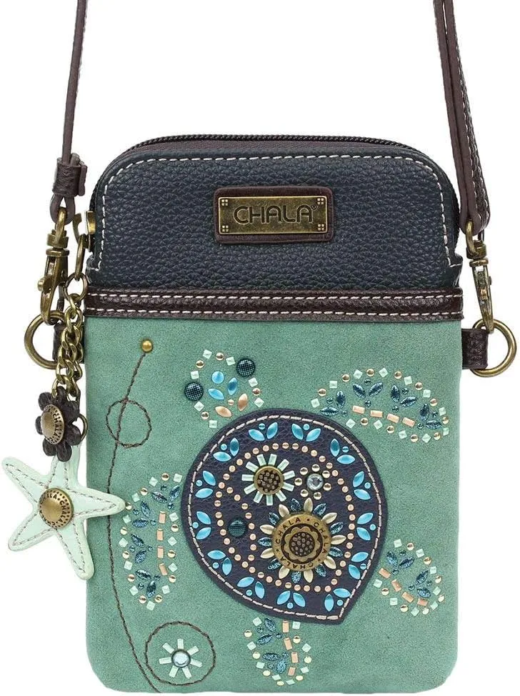 CHALA Dazzled Cellphone Crossbody Handbags for Women -Multicolored