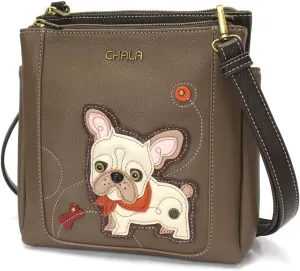 CHALA Merry Messenger RFID Protected Women Faux Leather Shoulder Purse with Adjustable Crossbody Strap