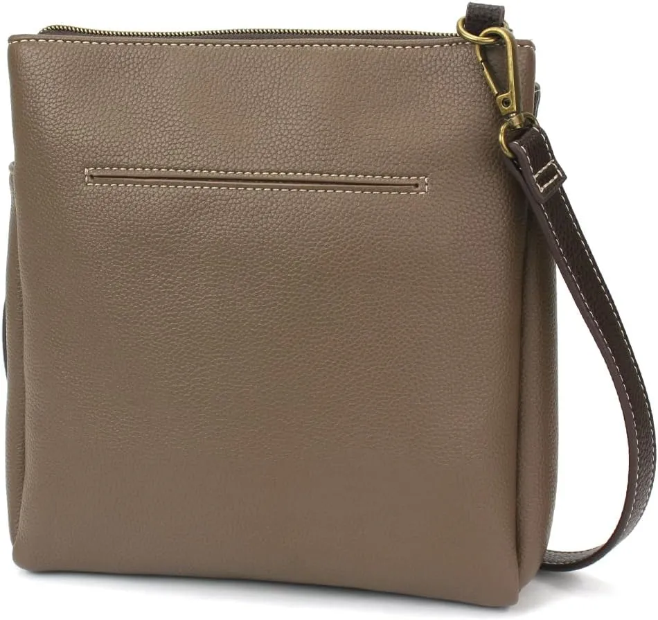 CHALA Merry Messenger RFID Protected Women Faux Leather Shoulder Purse with Adjustable Crossbody Strap